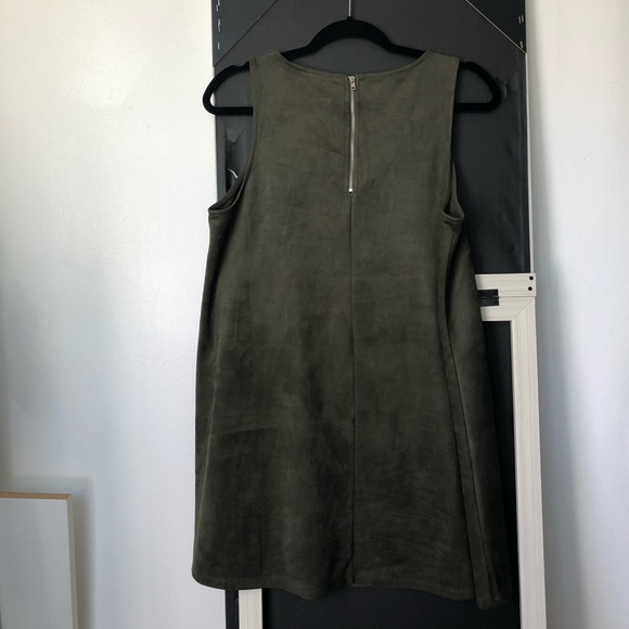 Faux suede mini dress - Picture 3 of 5